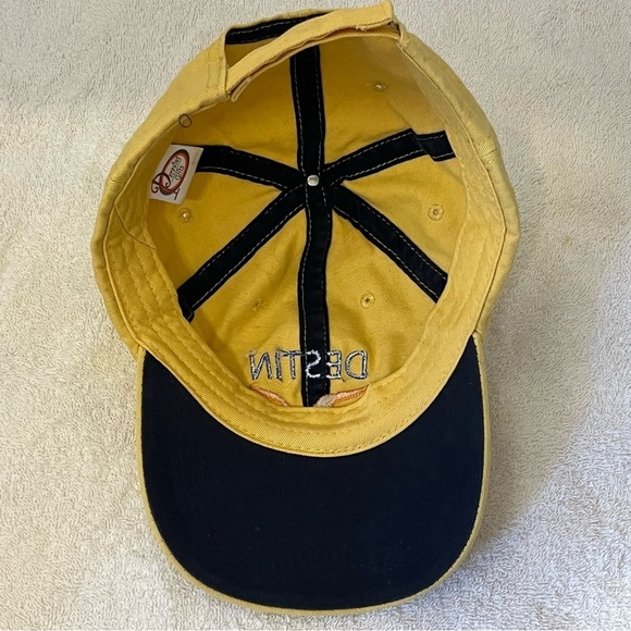 Paradies Gold Adjustable Cotton Baseball Cap with Embroidered DESTIN art/type - Picture 5 of 14